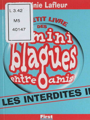 cover image of Mini blagues entre amis, 2